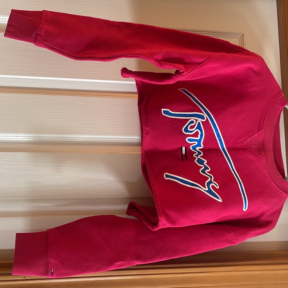 Tommy cropped sweatshirt